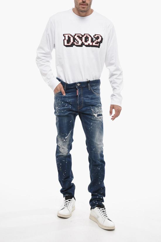  디스퀘어드2 데님 팬츠 S74LB1341 S30342 470 Blue - DSQUARED2