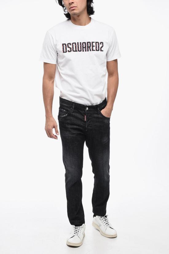  디스퀘어드2 데님 팬츠 S74LB1228 S30357 900 Black - DSQUARED2