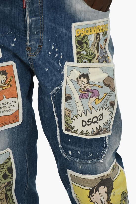  디스퀘어드2 데님 팬츠 S74LB1469 S30342 470 Blue - DSQUARED2