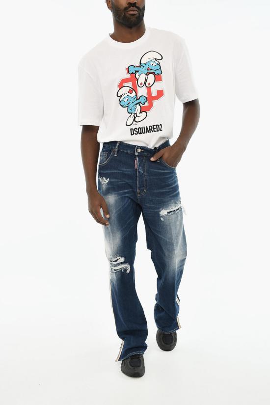  디스퀘어드2 데님 팬츠 S74LB1453 S30663 470 Blue - DSQUARED2