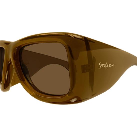 26SS 생로랑 SL 902 하울 트랜스패런트 SL902HOWL 004 BROWN BROWN BROWN 63 - SAINT LAURENT