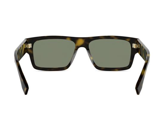 26SS 펜디 선글라스 Fe40215i 오버사이즈 스퀘어 호피무늬 - FENDI