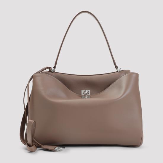 26FW 발렌시아가 로데오 미디움 핸드백 789772 2AA4U 2909 TAUPE