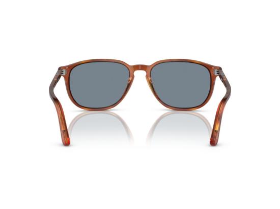 26FW 페르솔 선글라스 브라운 0Po3019s 반투명 아세테이트 스퀘어 - PERSOL