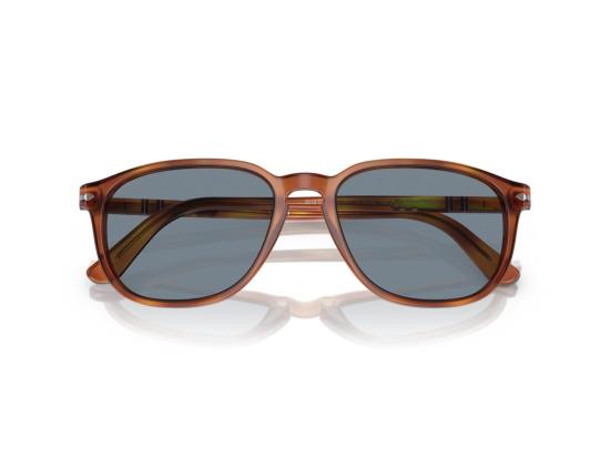 26FW 페르솔 선글라스 브라운 0Po3019s 반투명 아세테이트 스퀘어 - PERSOL