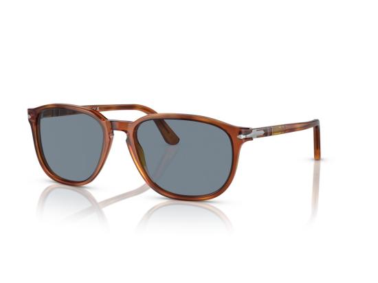 26FW 페르솔 선글라스 브라운 0Po3019s 반투명 아세테이트 스퀘어 - PERSOL