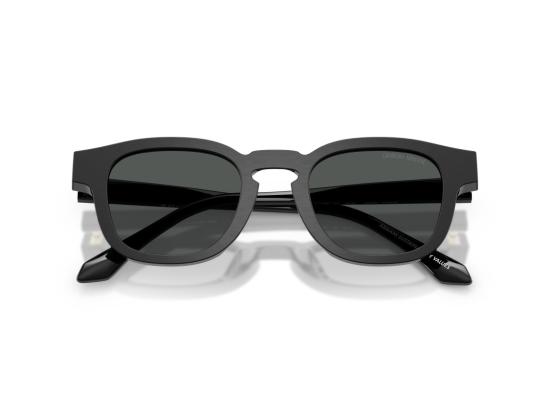 26FW 조르지오 아르마니 선글라스 블랙 0Ar8254u 무광 사각 - GIORGIO ARMANI