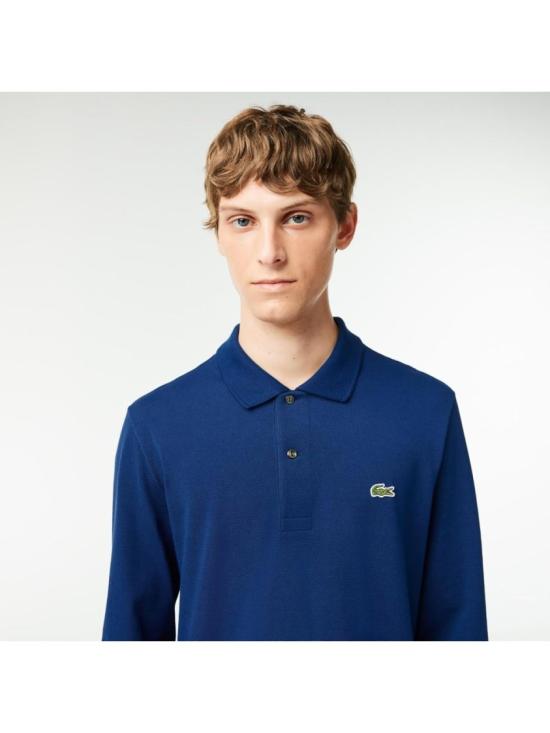 26FW 라코스테 클래식 롱슬리브 폴로 셔츠 L1312F9F Blue - LACOSTE