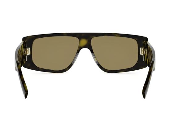 26SS 펜디 선글라스 Fe40214u 오버사이즈 스퀘어 호피무늬 - FENDI