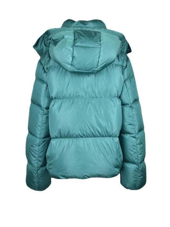 25FW 애드 자켓 탈부착 가능한 후드와 실용적인 포켓이 있는 짧은 패딩 다운 재킷 - ADD