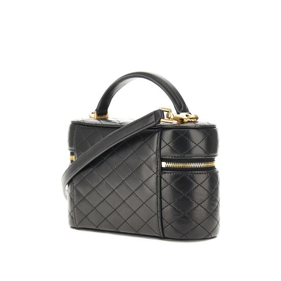 26FW 생로랑 램스킨 가비 베니티 백 7667311EL07 Black - SAINT LAURENT
