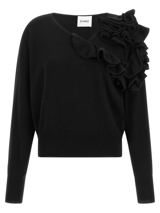26FW 누드 스웨터 1101W2609309 Black