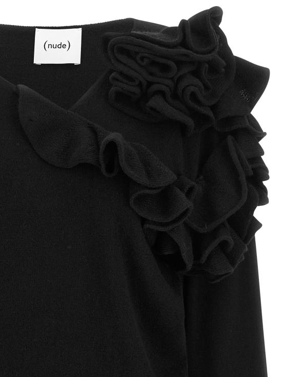 26FW 누드 스웨터 1101W2609309 Black - NUDE