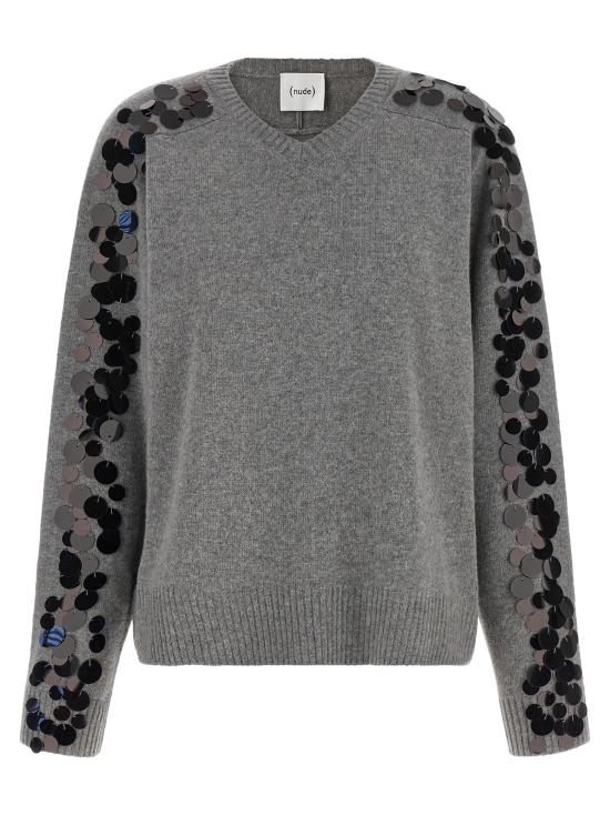 26FW 누드 스웨터 1101W2610005 Gray