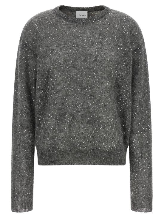 26FW 누드 스웨터 1101W2615305 Gray