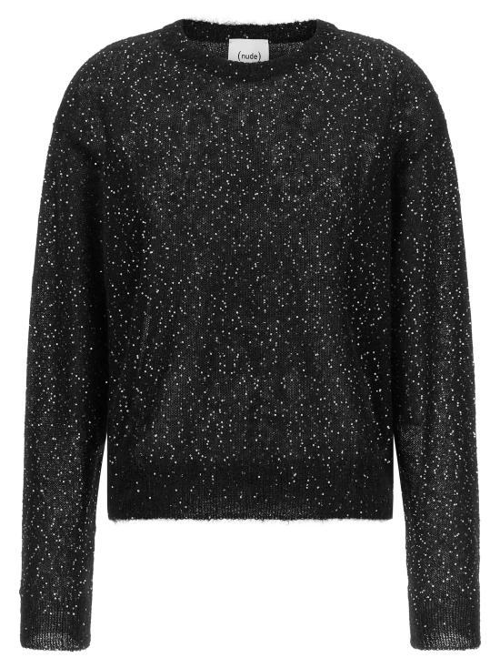 26FW 누드 스웨터 1101W2615309 Black