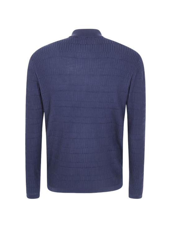 26FW 엠포리오 아르마니 가디건 EM006315 AF27831FB065 NAVY - EMPORIO ARMANI