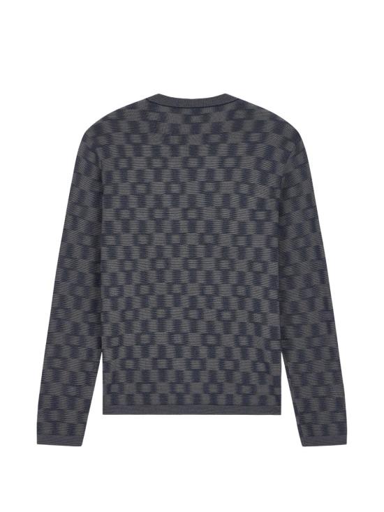 26FW 엠포리오 아르마니 스웨터 EM006276 AF29848FB004 NAVY - EMPORIO ARMANI