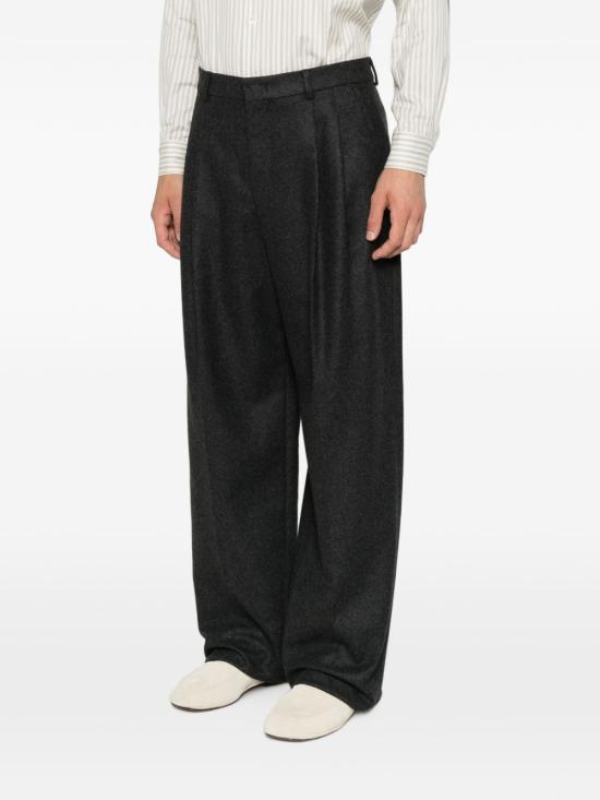 26FW 엠포리오 아르마니 스트레이트 팬츠 EM007122 TE23205O8003 GREY - EMPORIO ARMANI