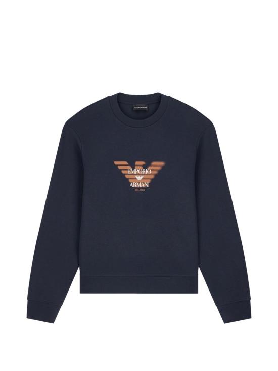 26FW 엠포리오 아르마니 긴팔 티셔츠 EM007315 AF10013UB118 NAVY