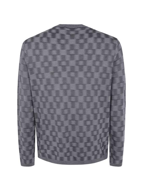 26FW 엠포리오 아르마니 스웨터 EM006276 AF29848F8035 GREY - EMPORIO ARMANI