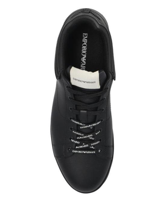 26FW 엠포리오 아르마니 스니커즈 EM003663 AF18212MC105 BLACK - EMPORIO ARMANI