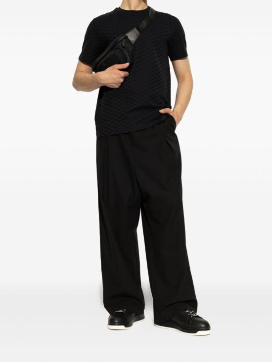 26FW 엠포리오 아르마니 스니커즈 EM003663 AF18212MC105 BLACK - EMPORIO ARMANI