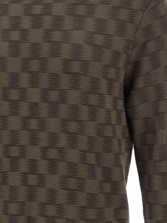 26FW 엠포리오 아르마니 스웨터 EM006276 AF29848F6030 BROWN - EMPORIO ARMANI