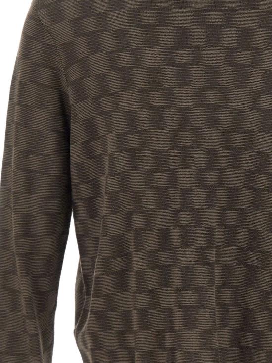 26FW 엠포리오 아르마니 스웨터 EM006276 AF29848F6030 BROWN - EMPORIO ARMANI