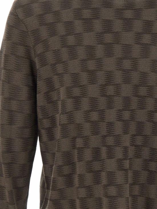 26FW 엠포리오 아르마니 스웨터 EM006276 AF29848F6030 BROWN - EMPORIO ARMANI