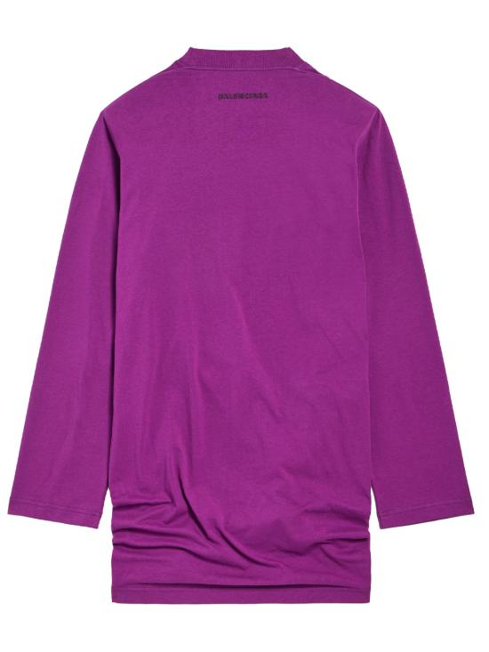 26FW 발렌시아가 탑 A009D9 TUVB2 5100 VIOLET - BALENCIAGA
