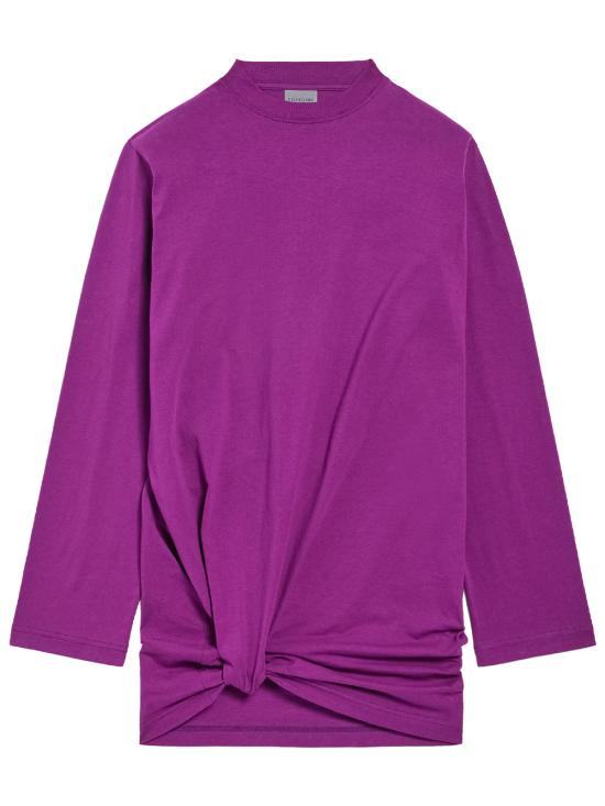 26FW 발렌시아가 탑 A009D9 TUVB2 5100 VIOLET