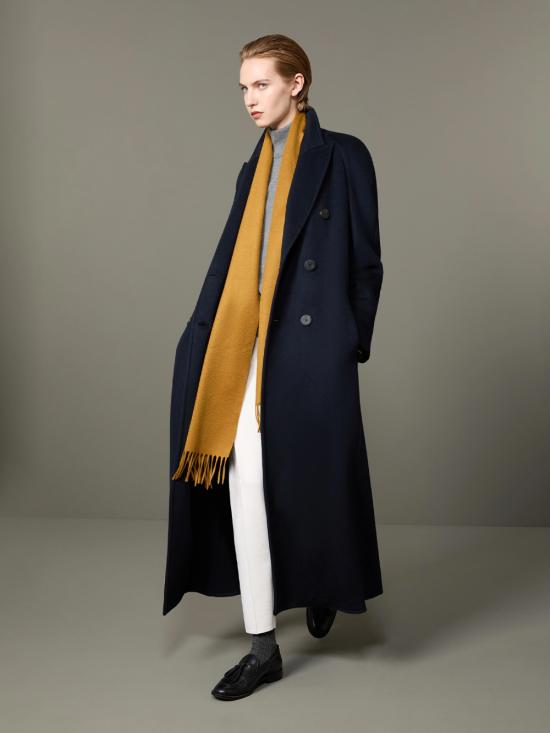 26FW 막스마라 코트 MXTVOLANTE 006 BLU SCURO - MAX MARA