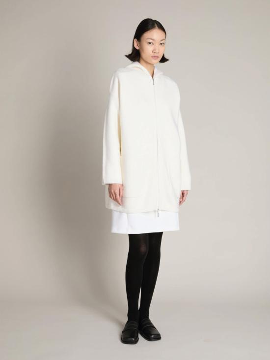 26FW 막스마라 코트 Maglia di Lana con Cappuccio Bianco의 카포토