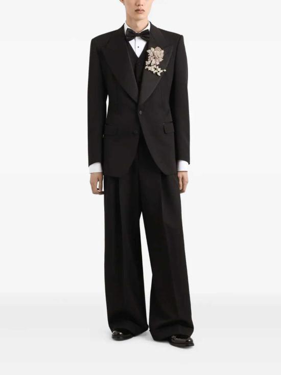 26FW 돌체앤가바나 스트레이트 팬츠 GP17DTFU21E N0000 NERO - DOLCE & GABBANA