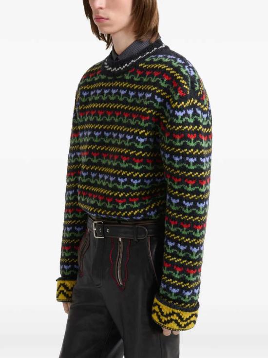 26FW 마르니 스웨터 GCMG0510Q0UFH954 JQN93 CHARCOAL - MARNI