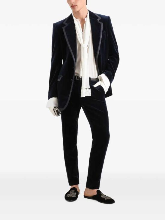 26FW 돌체앤가바나 스트레이트 팬츠 GP25TTFUVG7 B0387 BLU SCURISSIMO 3 - DOLCE & GABBANA