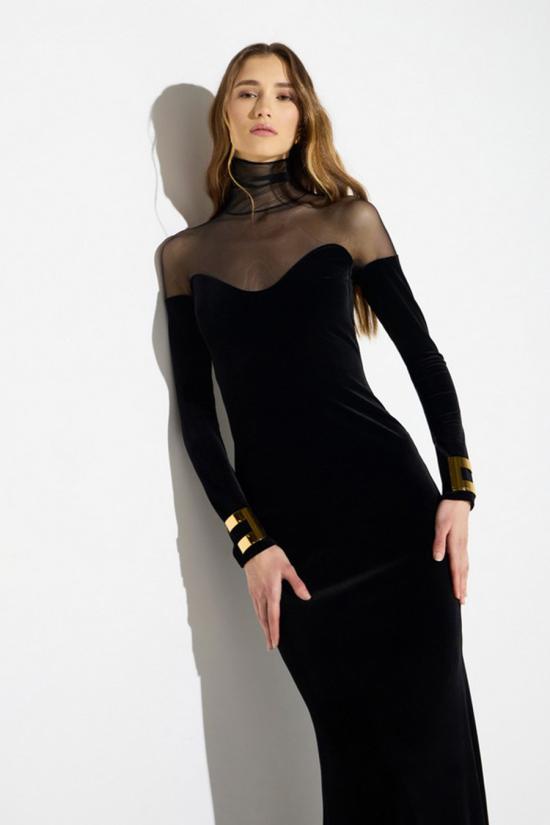 26FW 엘리자베타프랜치 원피스 ABR2967E2110 black - ELISABETTA FRANCHI
