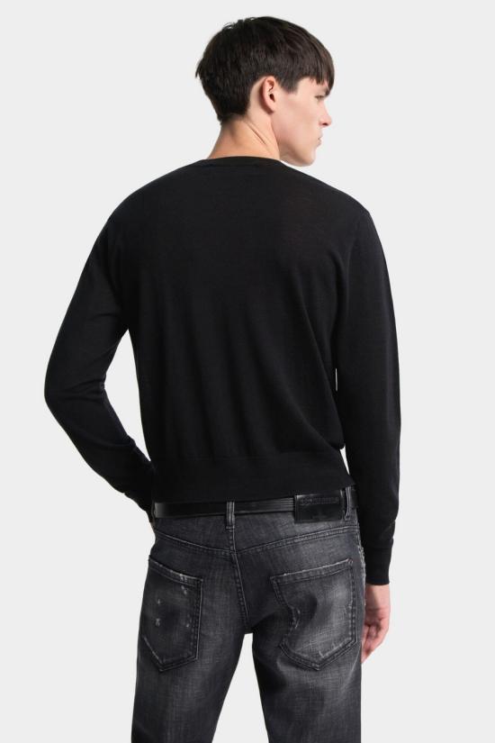 26FW 디스퀘어드2 스웨터 S74HA1626 D13205900 black - DSQUARED2