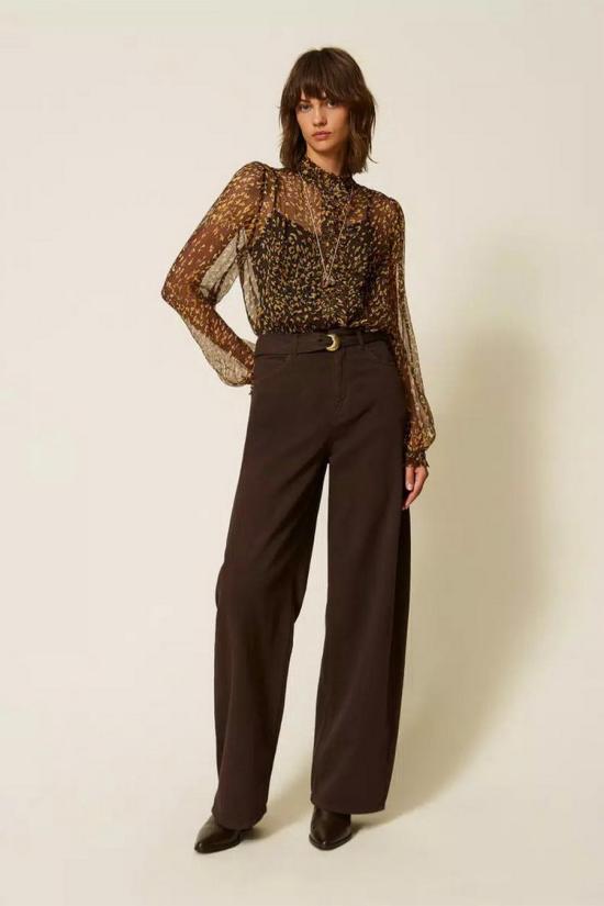 26FW 트윈셋 팬츠 262TP255013411 brown - TWINSET