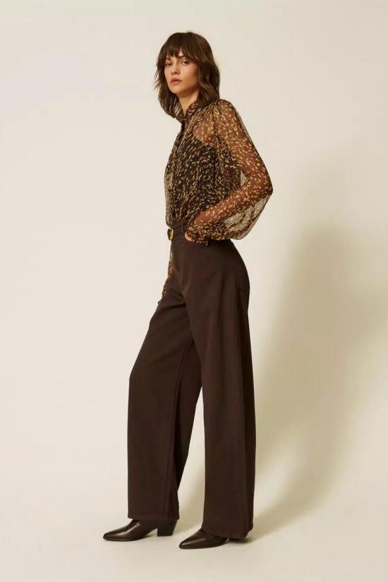 26FW 트윈셋 팬츠 262TP255013411 brown - TWINSET