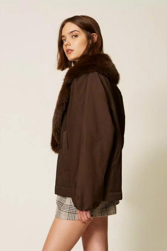 26FW 트윈셋 자켓 262TP218113411 brown - TWINSET