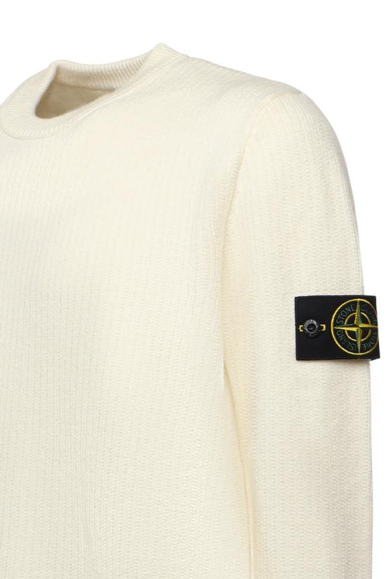 26FW 스톤 아일랜드 스웨터 5100049 S00A2V0093 White - STONE ISLAND