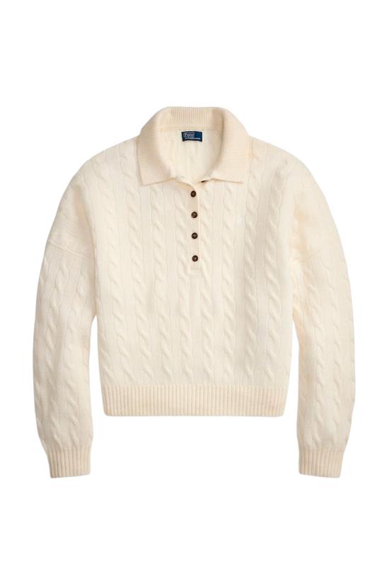 26FW 폴로 랄프로렌 스웨터 211B17767007 Cream