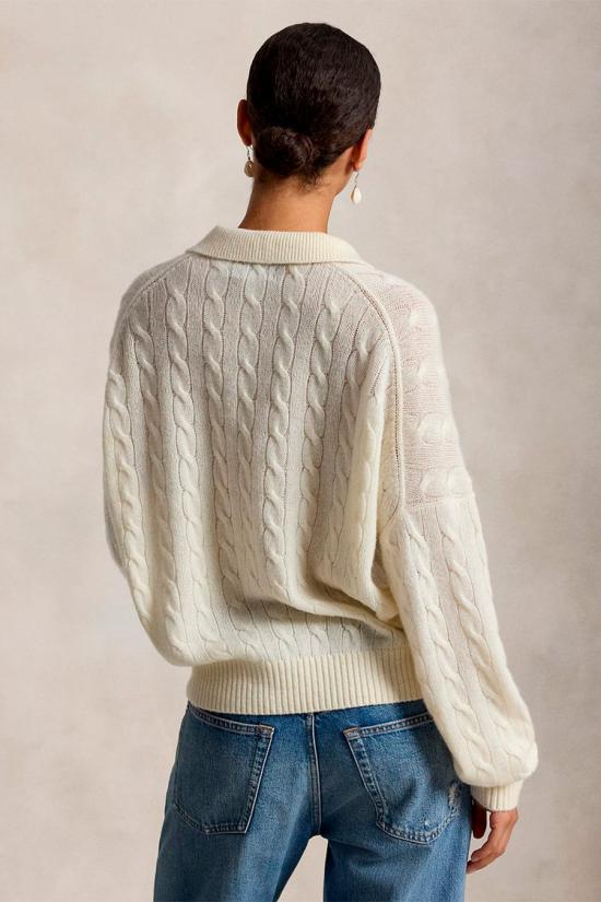 26FW 폴로 랄프로렌 스웨터 211B17767007 Cream - POLO RALPH LAUREN