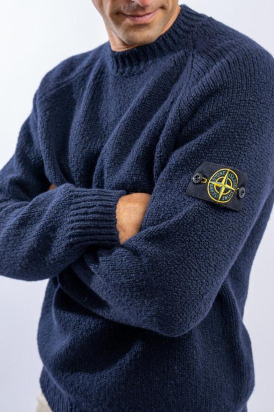 26FW 스톤 아일랜드 스웨터 5100050 S00N1V0020 Navy - STONE ISLAND