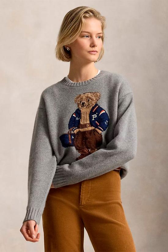 26FW 폴로 랄프로렌 스웨터 211B17771002 Grey - POLO RALPH LAUREN