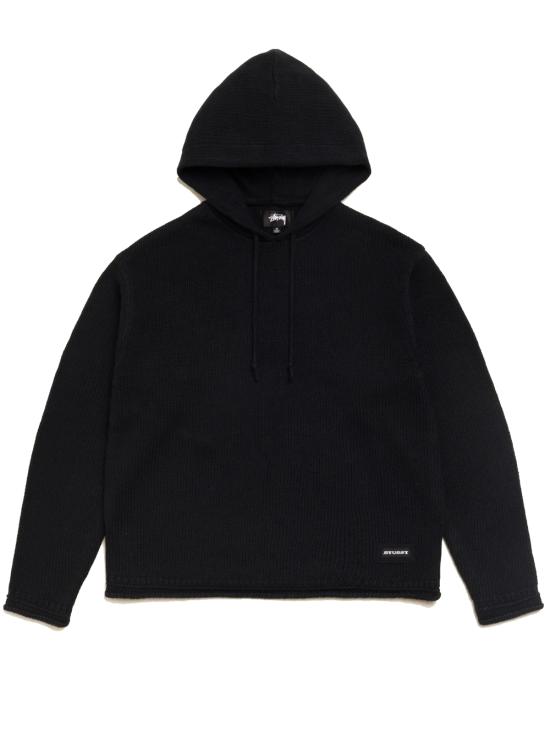 26FW 스투시 후드 티셔츠 117298 0001 BLACK
