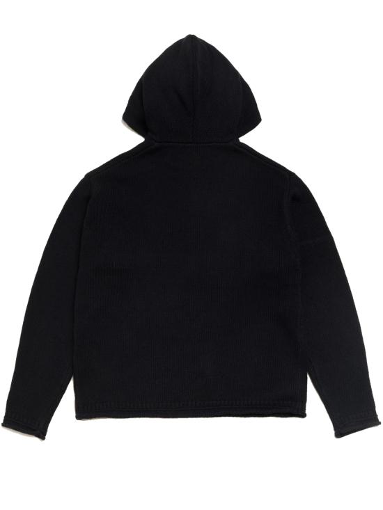 26FW 스투시 후드 티셔츠 117298 0001 BLACK - STUSSY