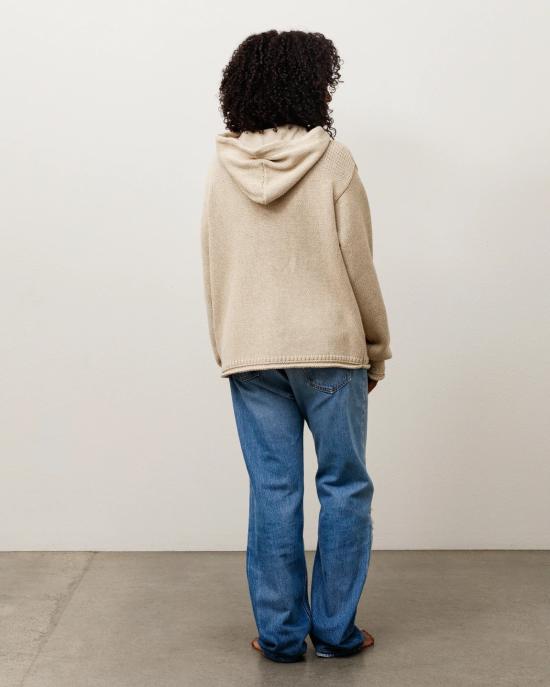 26FW 스투시 후드 티셔츠 117298 1033 OATMEAL - STUSSY